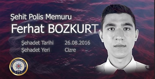 ŞEHİDİMİZ FERHAT BOZKURT'UN SENE-İ DEVRİYESİ